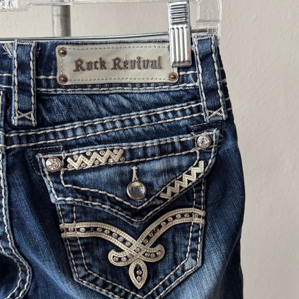Rock Revival Elaina Skinny Jeans Size 27